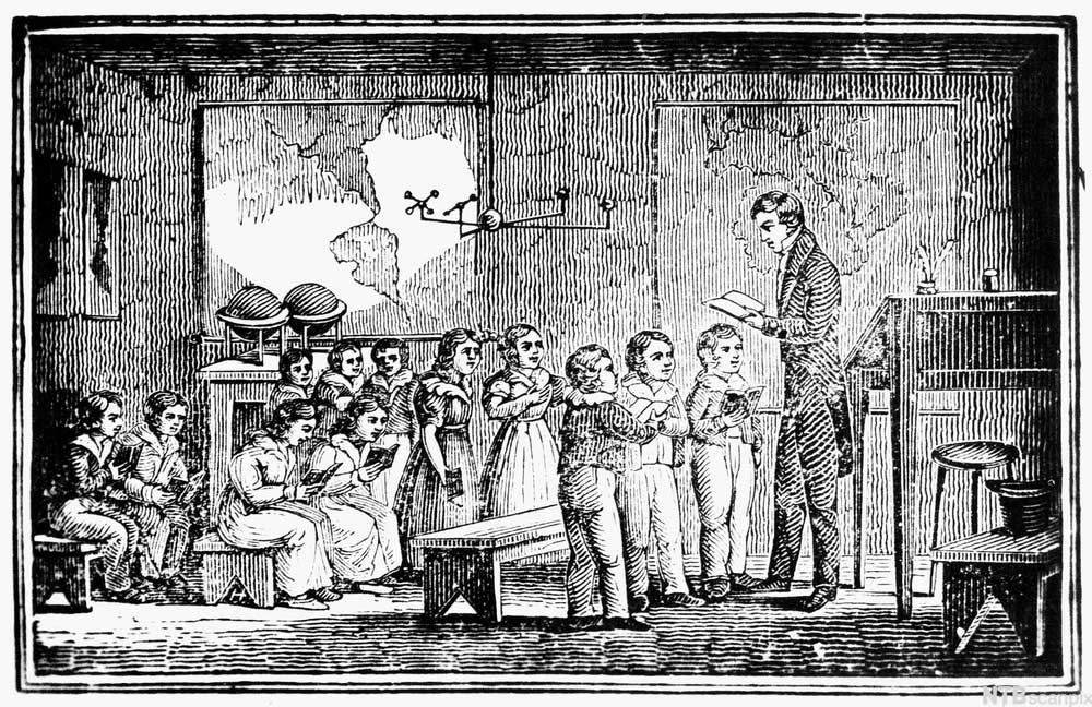 Skoleklasse i 1790