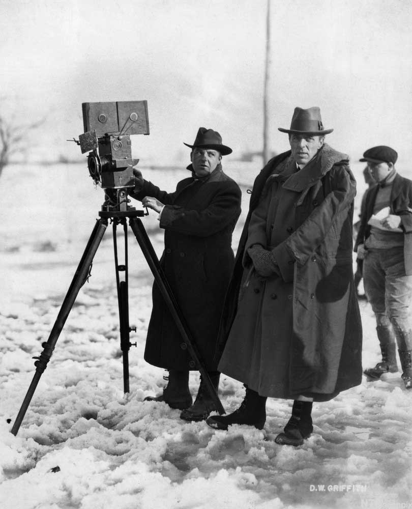 D.W. Griffith på settet