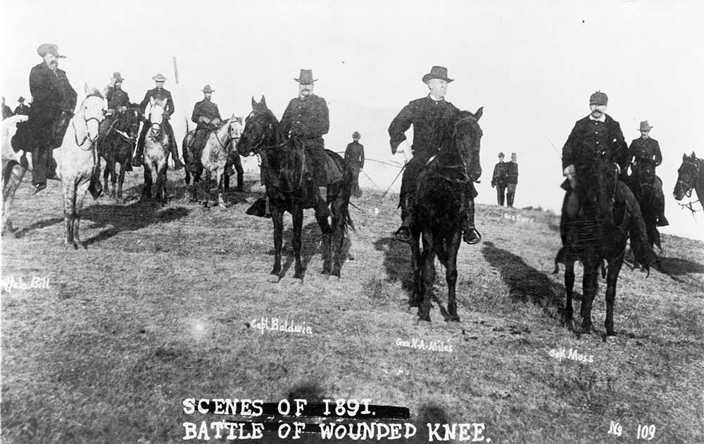 Buffal Bill ved Wounded Knee