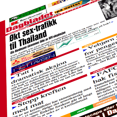 Dagbladets nettavis 2. november 1996
