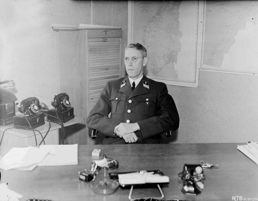 Pressedirektør Beggerud i 1940